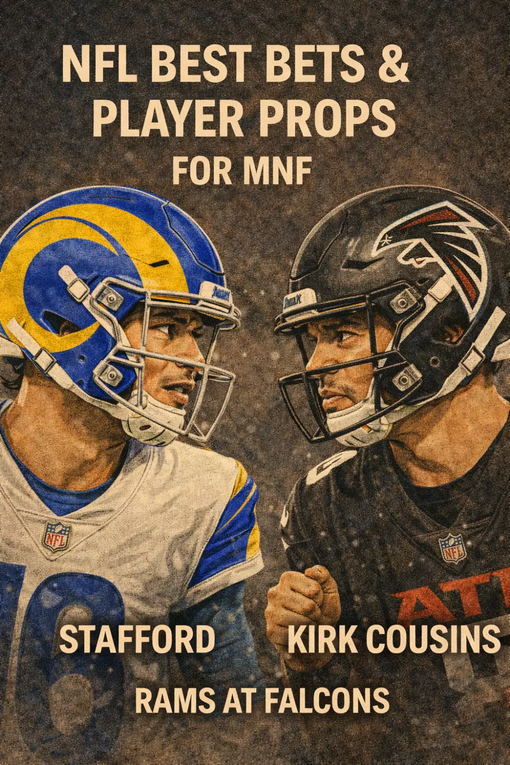 NFL Best Bets & Player Props for MNF Rams at Falcons