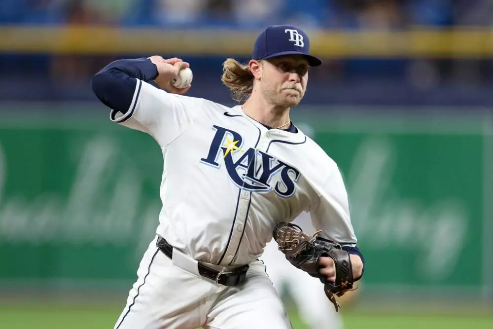 Shane Baz's Pitcher Record: July 21, 2023: Rays vs Yankees
