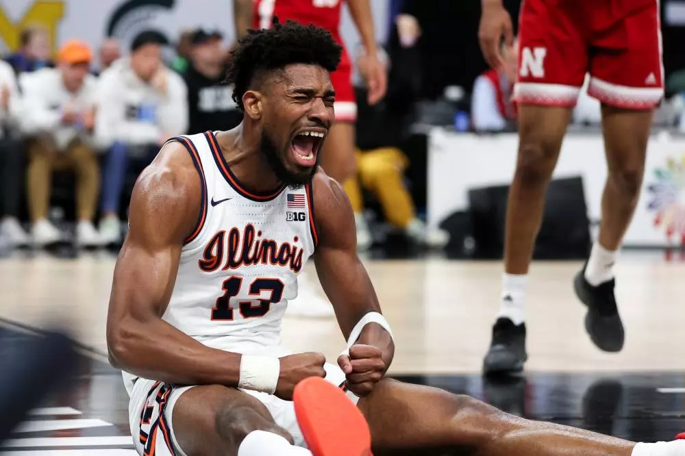Illinois vs Wisconsin Prediction NCAAB Picks 3/17