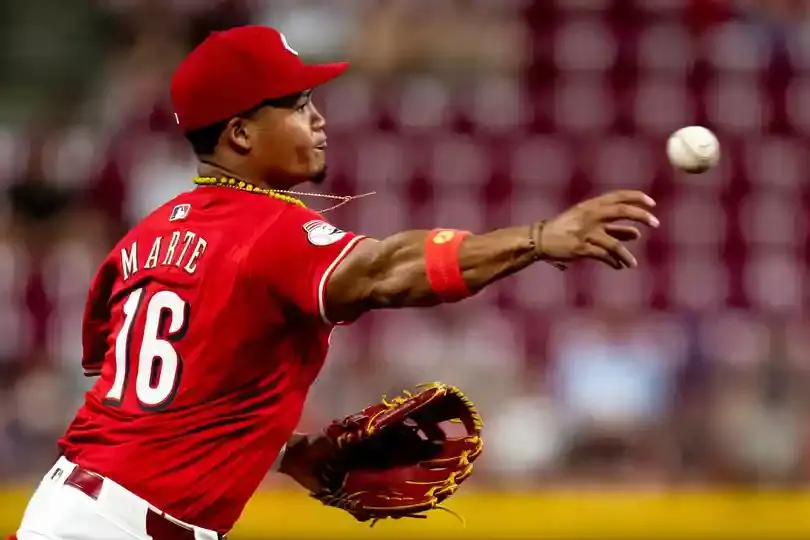 Noelvi Marte Player Props: Giants vs Reds 8/2
