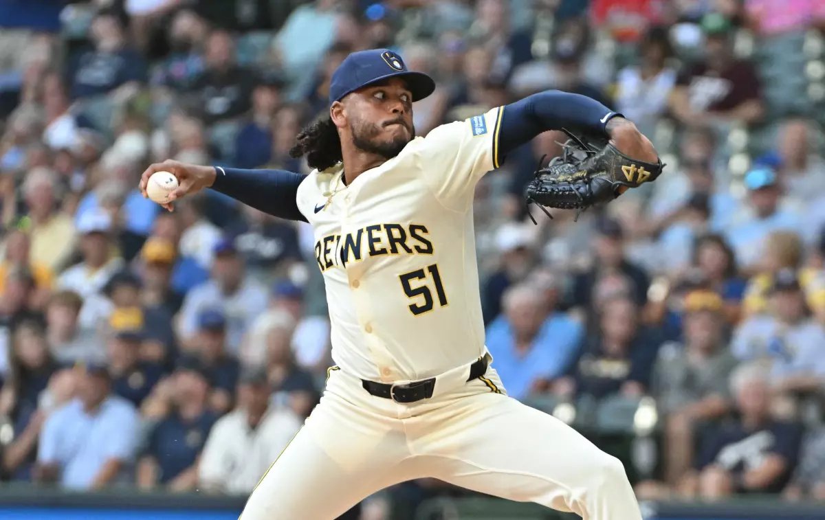 Freddy Peralta Player Props: Brewers vs Braves 8/7