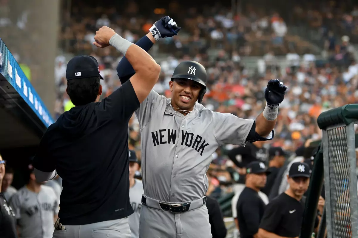 Oswald Peraza Player Props Prediction: Yankees vs Tigers