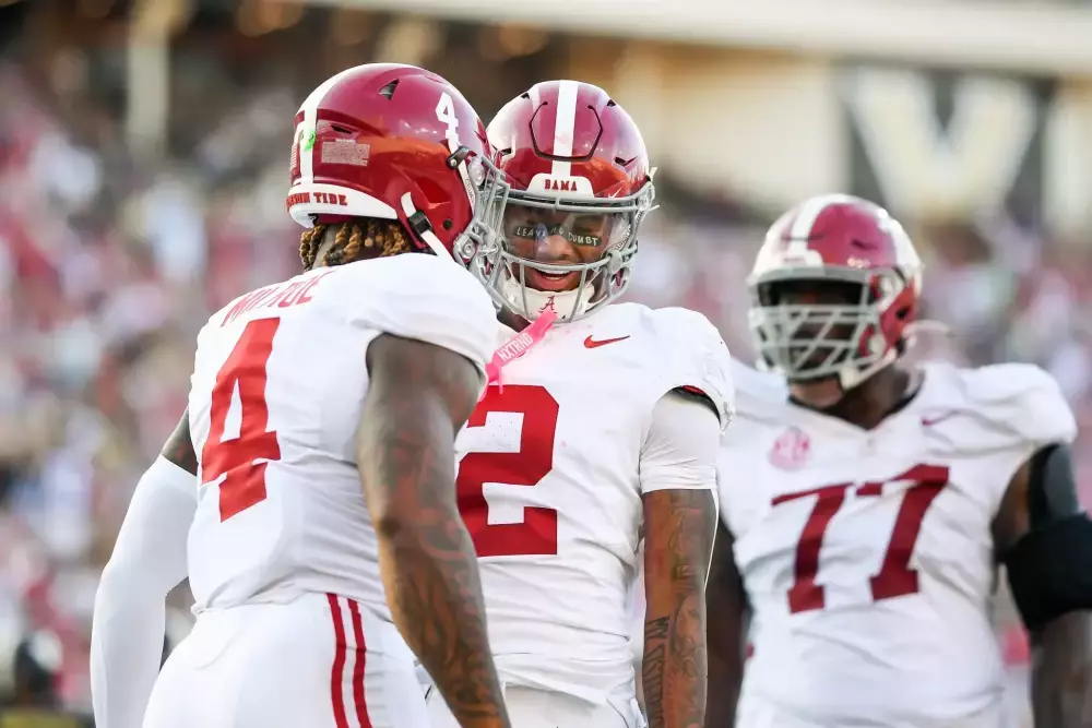 Jalen Milroe Player Prop Bet for Alabama vs South Carolina 10/12