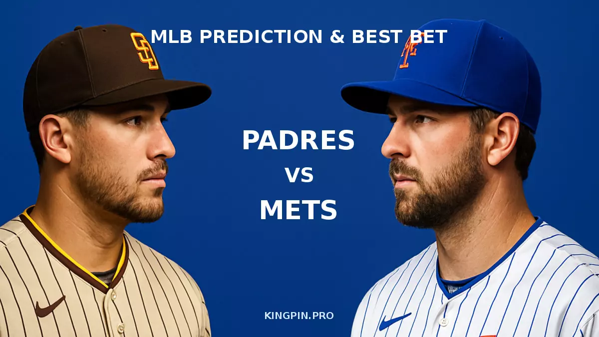 San Diego Padres vs New York Mets Prediction, Odds & Best Bet - August 17, 2026