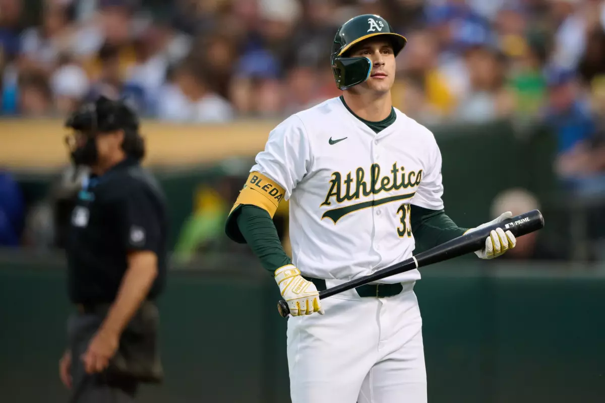 JJ Bleday Player Props: Dodgers vs Athletics 8/3