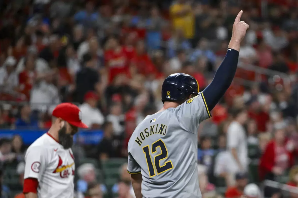 Rhys Hoskins Player Props Prediction: Brewers vs Athletics