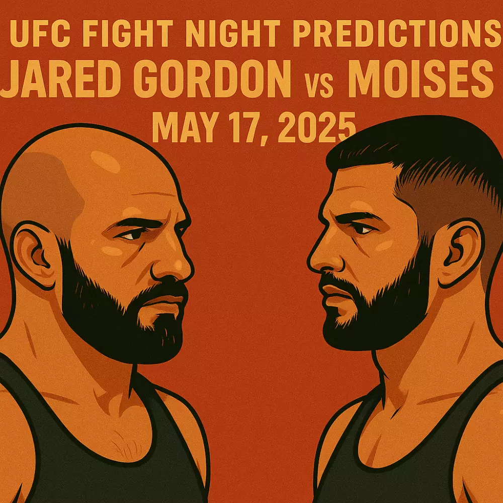 UFC Fight Night Predictions: Jared Gordon vs Thiago Moises, May 17, 2025