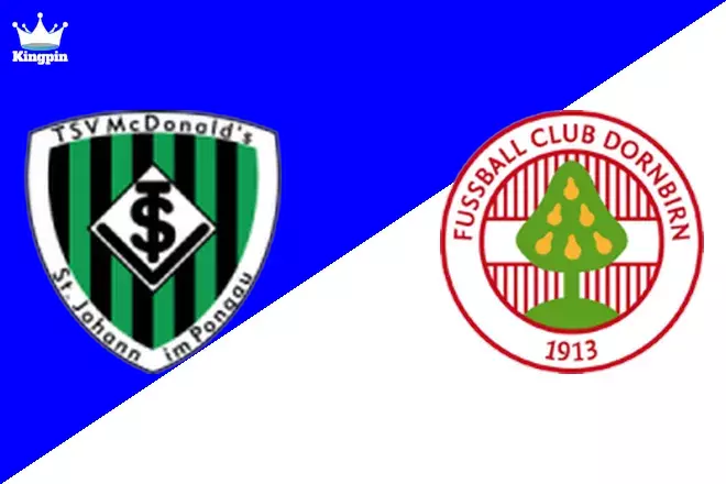 TSV St. Johann vs Dornbirn: Regionalliga - West Spread Prediction 9/07