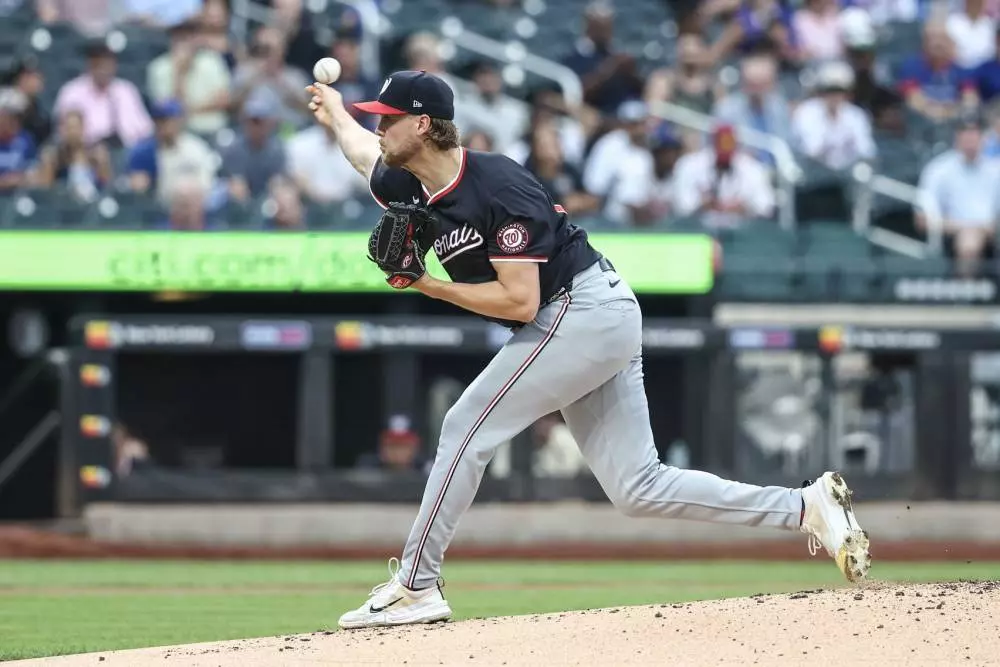 Jake Irvin's Player Prop July 21: Reds vs Nationals