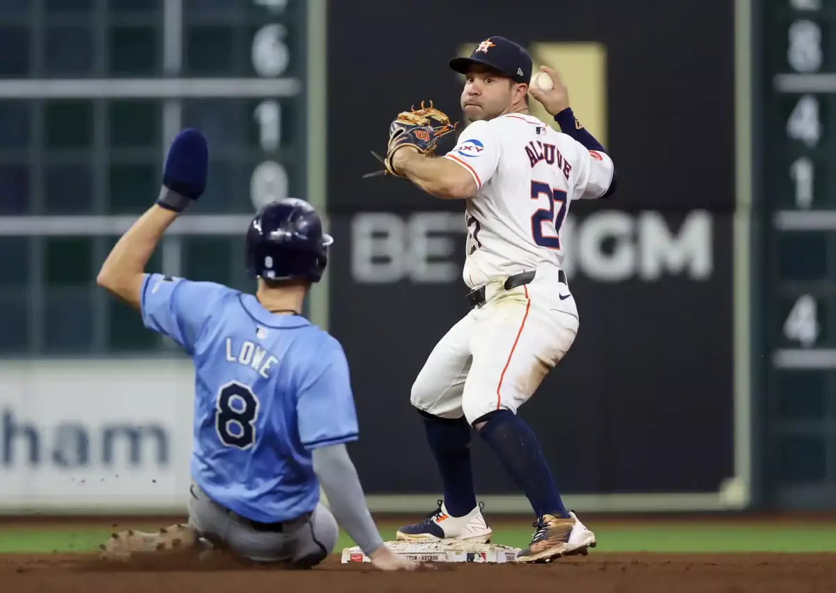 Jose Altuve Player Props: Rays vs Astros 8/4