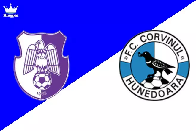 Arges Pitesti vs Corvinul Hunedoara: Cupa României Spread Prediction 8/29