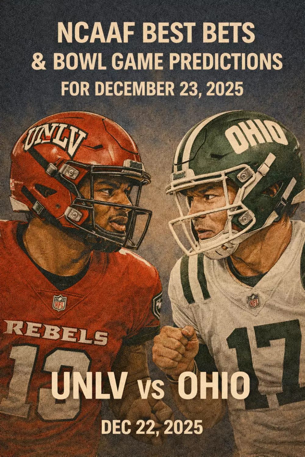 NCAAF Best Bets & Bowl Game Predictions for December 23, 2025