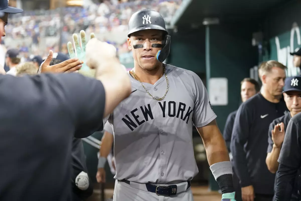 Cash this Aaron Judge Prop vs Rangers 9/4