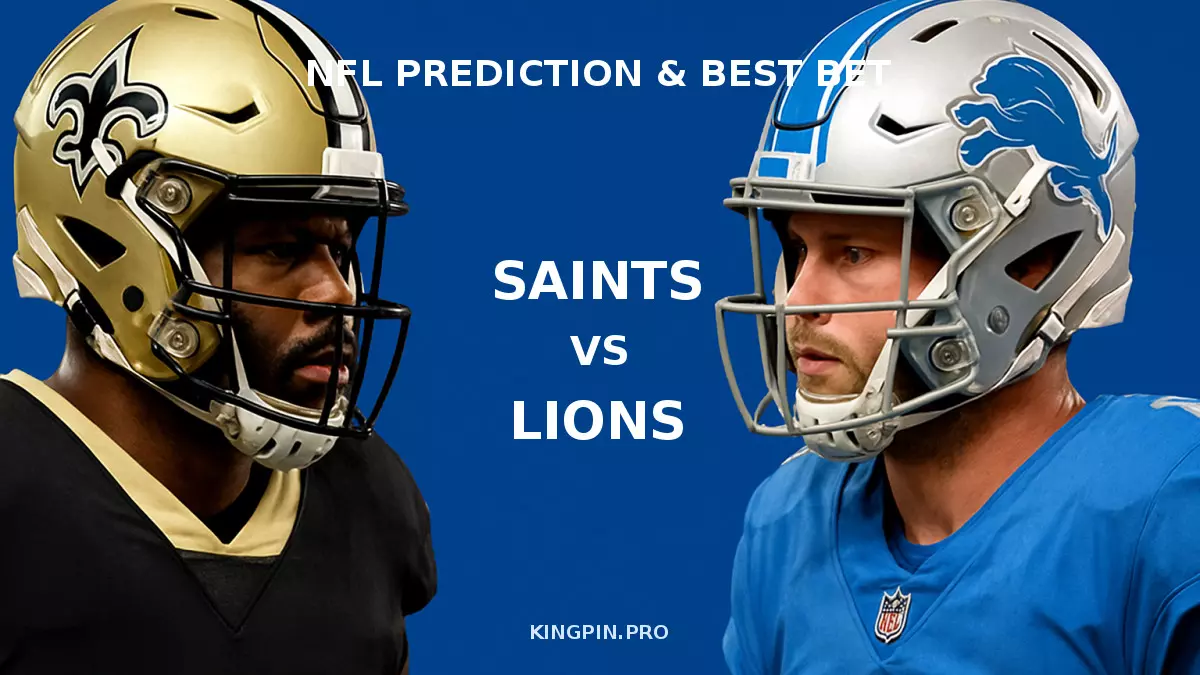 New Orleans Saints vs Detroit Lions Prediction, Odds & Best Bet - September 13, 2026
