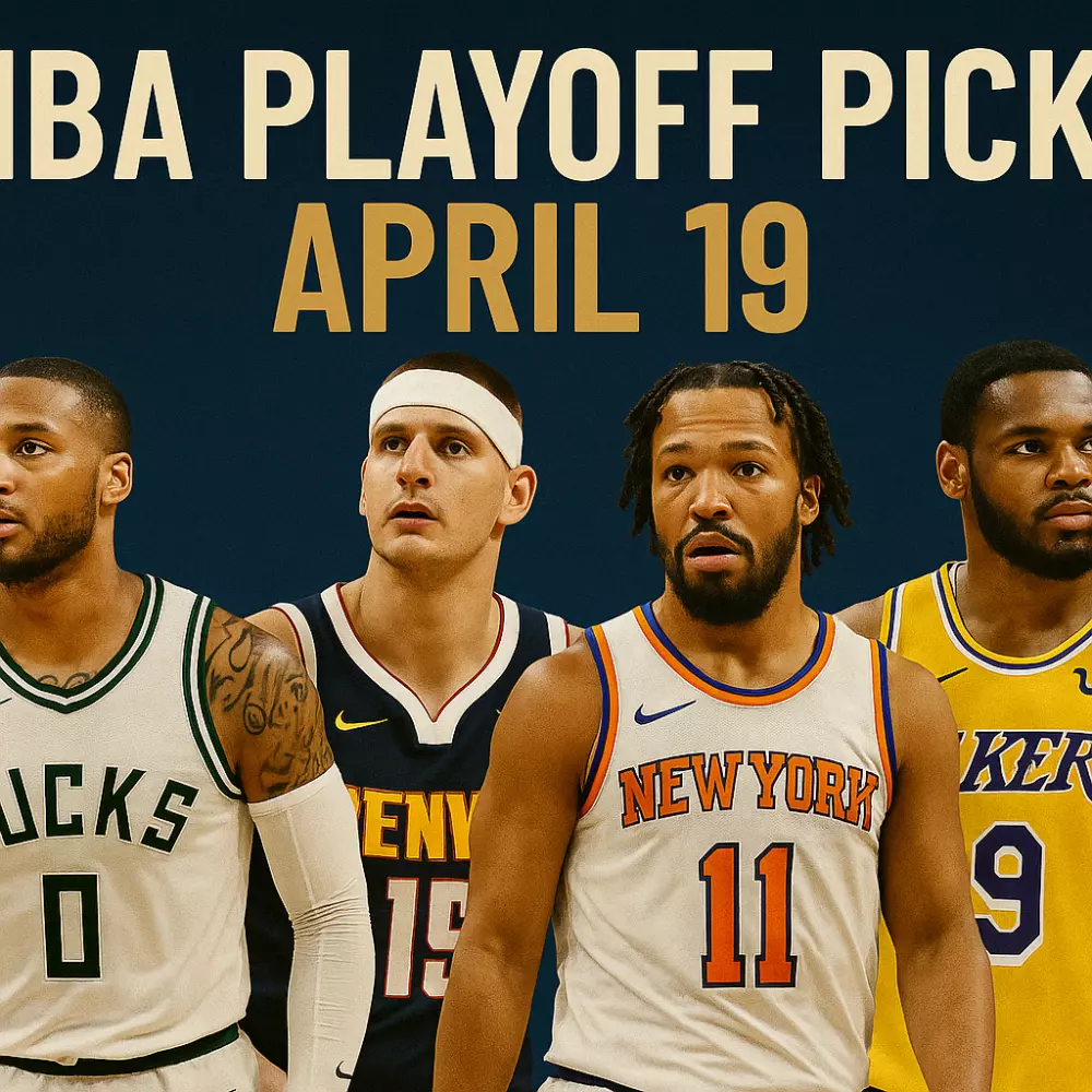 NBA Playoff Picks April 19, 2025: Best Bets & Props