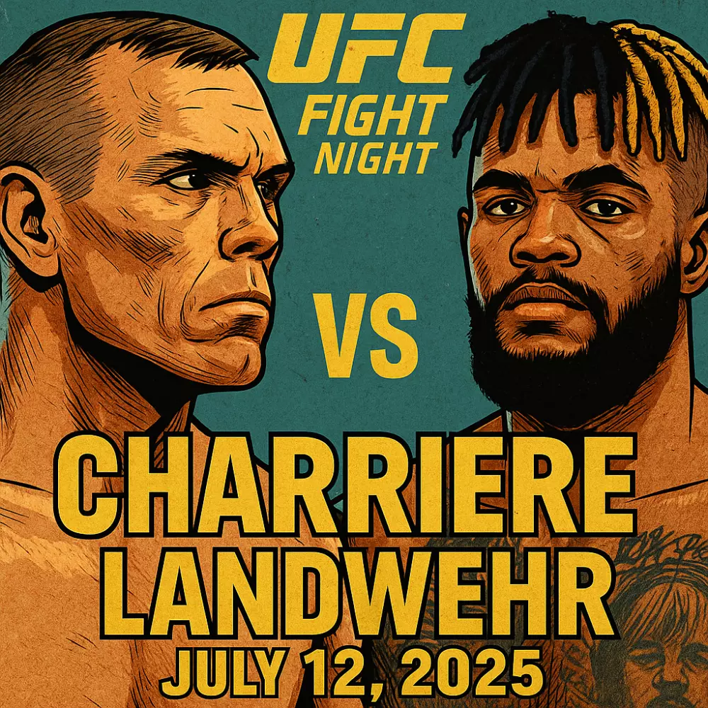 UFC Fight Night Predictions: Charriere vs Landwehr, July 12, 2025