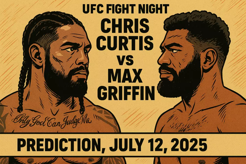 UFC Fight Night: Chris Curtis vs Max Griffin Prediction, July 12, 2025
