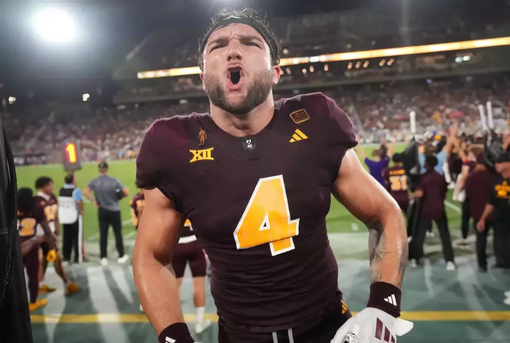 Cam Skattebo NCAAF Player Prop Bet: Utah vs Arizona State 10/11
