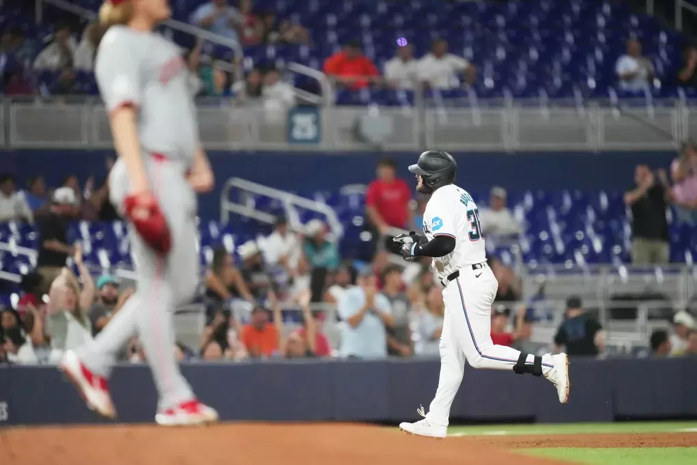 Jake Burger Player Props: Reds vs Marlins 8/8