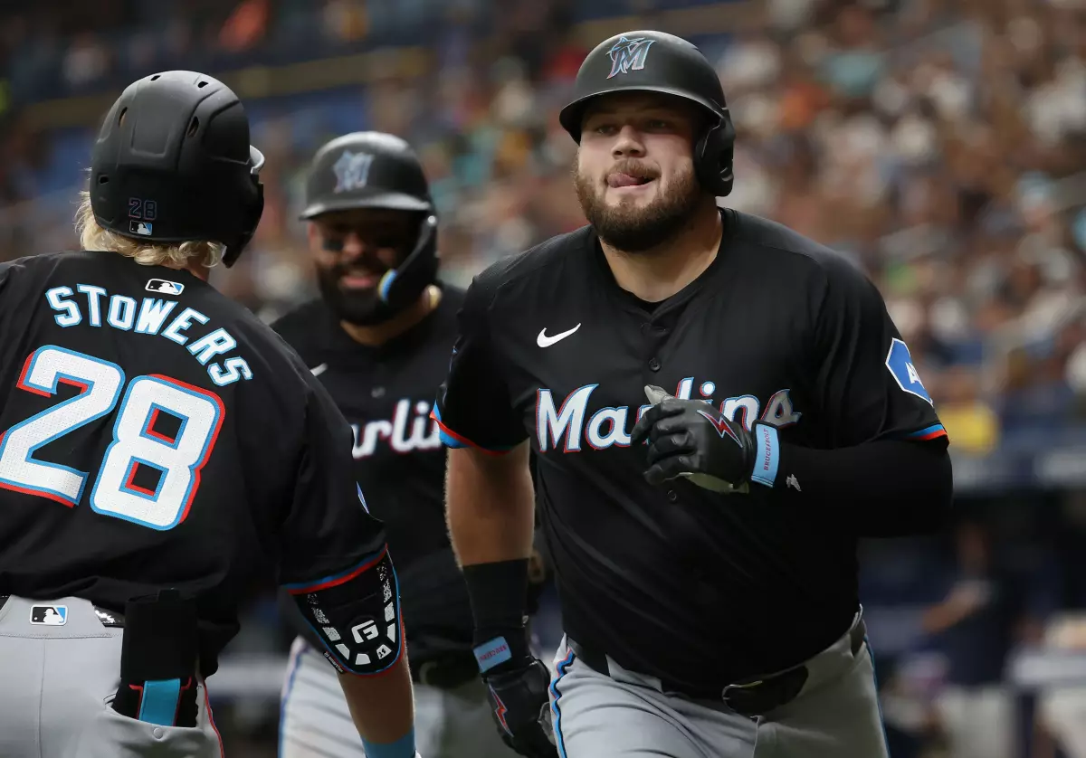 Jake Burger Player Props: Marlins vs Braves 8/1