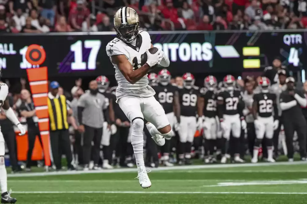 Chris Olave Player Props for MNF Chiefs vs Saints 10/7
