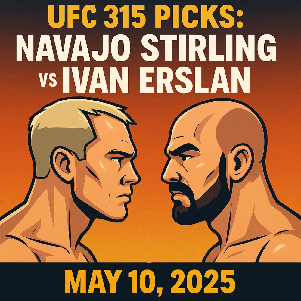 UFC 315 Picks: Navajo Stirling vs Ivan Erslan Prediction, May 10, 2025