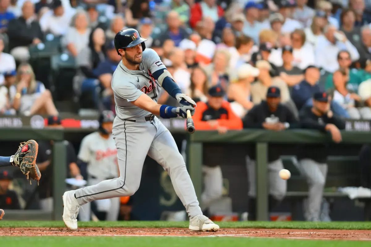 Matt Vierling Player Props: Tigers vs Mariners 8/7