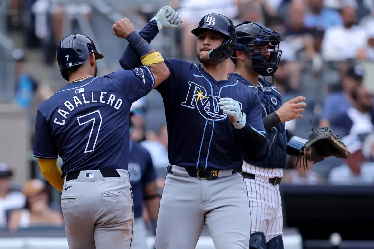 Jose Caballero's MLB Props - Rays vs Yankees 7/22