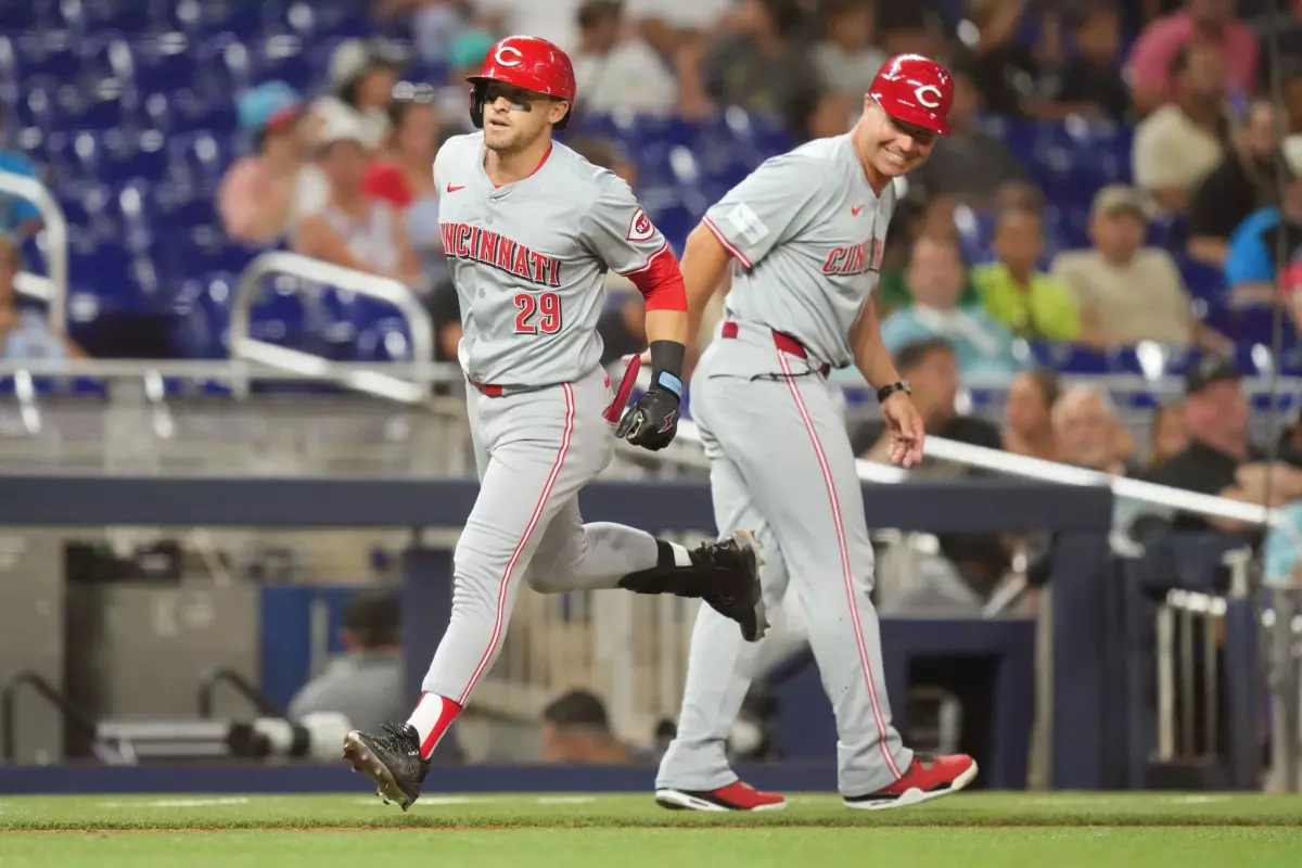 TJ Friedl Player Props: Reds vs Marlins 8/8