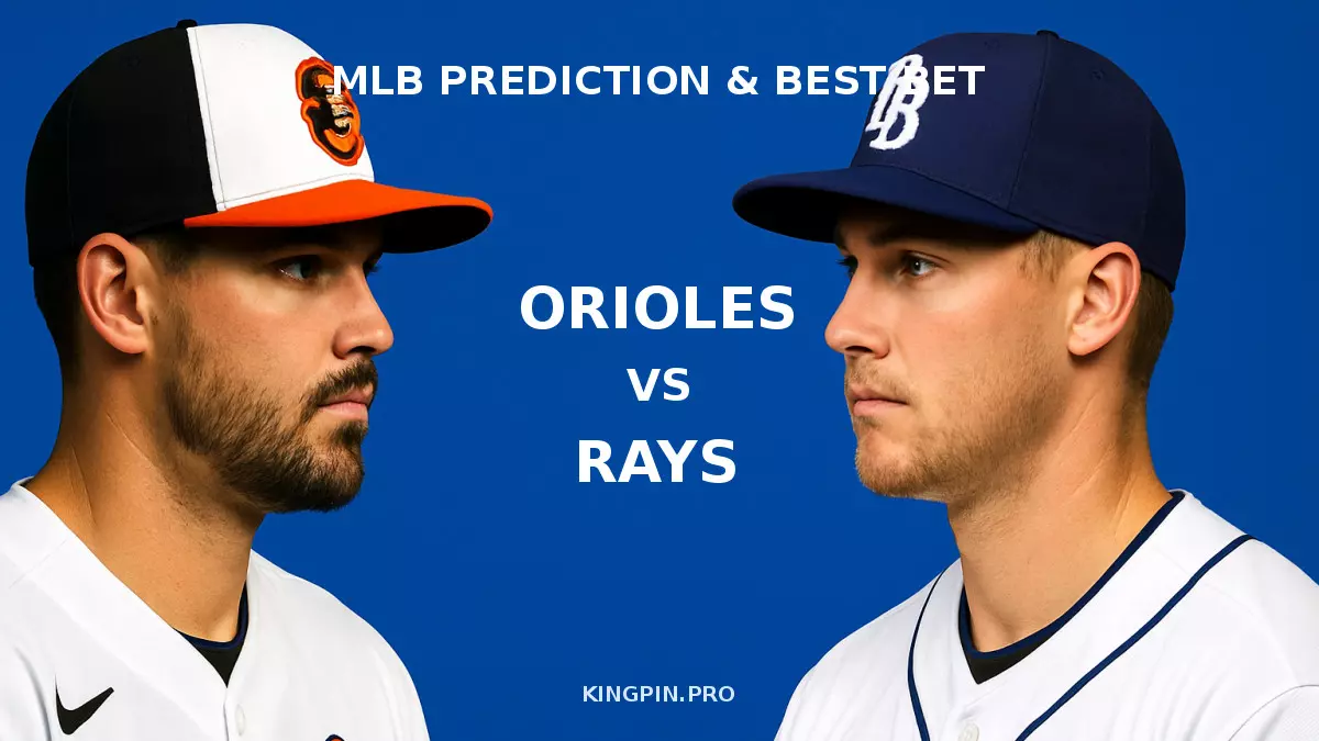 Baltimore Orioles vs Tampa Bay Rays Prediction, Odds & Best Bet - August 17, 2026