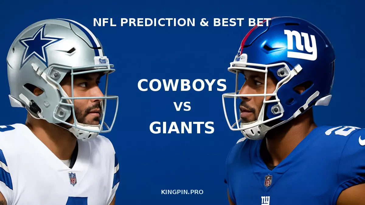 Dallas Cowboys vs New York Giants Prediction, Odds & Best Bet - September 13, 2026